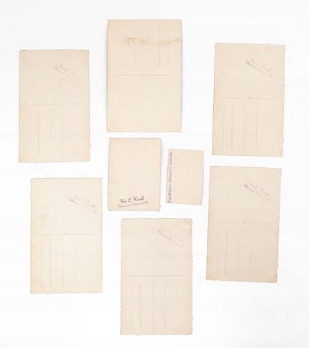 ZESTAW STARYCH FOTOGRAFII - MŁODA KOBIETA, WARSZAWA / GNIEZNO II RP