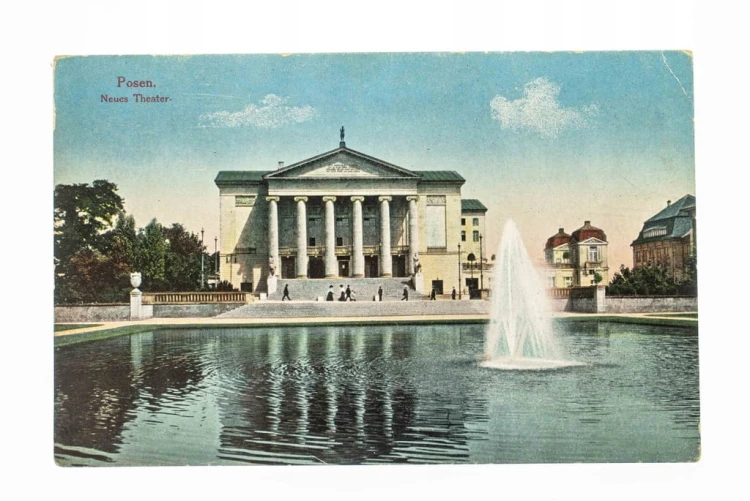 POZNAŃ - TEATR WIELKI, FELDPOST 1918