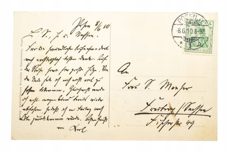 POZNAŃ - KATEDRA 1910