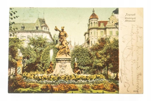 POZNAŃ - FONTANNA PERSEUSZA 1908