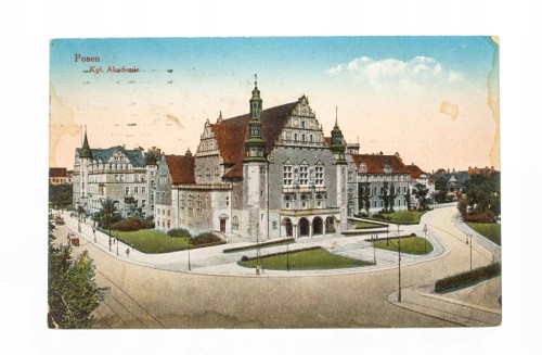 POZNAŃ - UNIWERSYTET MICKIEWICZA, FELDPOST 1916