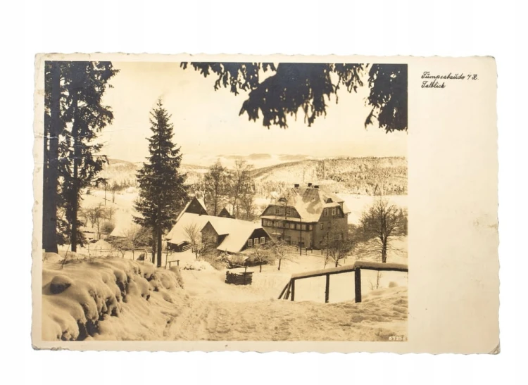 KARKONOSZE - WIDOK OGÓLNY, PANORAMA 1937