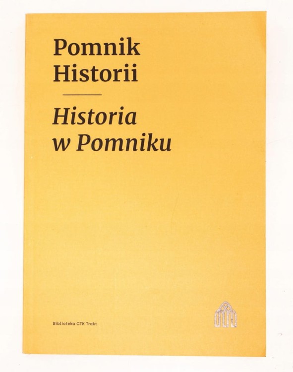 KSIĄŻKA POMNIK HISTORII - POZNAŃ 2018