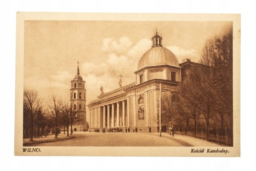 WILNO - KOŚCIÓŁ KATEDRALNY l. 30