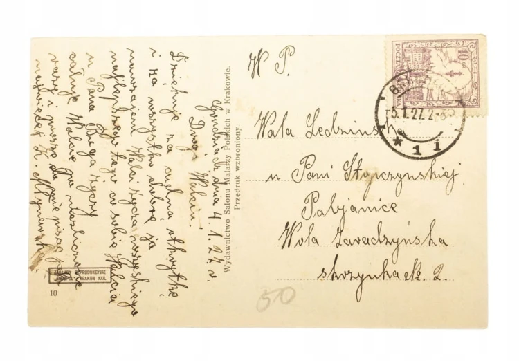 GRUDZIĄDZ - KOŚCIÓŁ ŚW. MIKOŁAJA, FARA 1927
