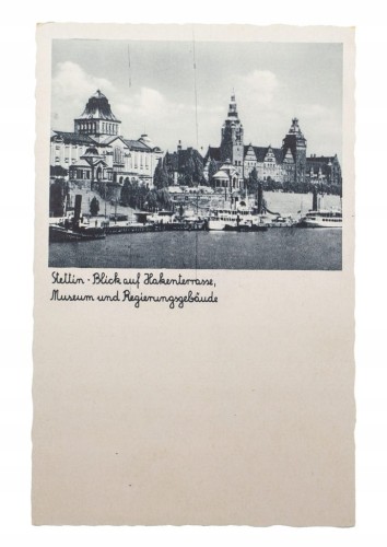 SZCZECIN - WAŁY CHROBREGO, MUZEUM, URZĄD l. 30/40