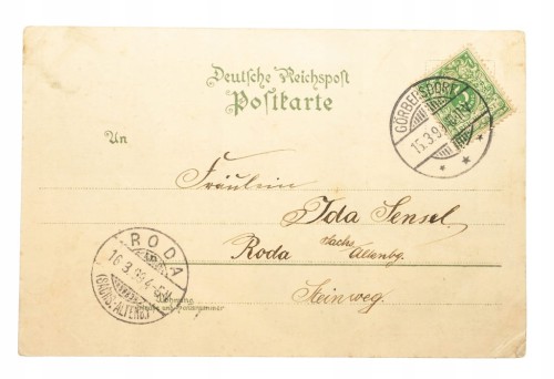 WAŁBRZYCH - SZKOŁA, RATUSZ, KOŚCIÓŁ, PANORAMA 1899