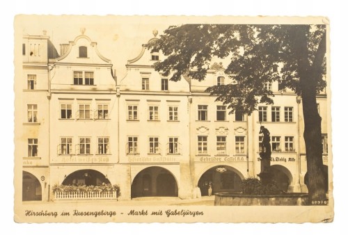JELENIA GÓRA - RYNEK, KAMIENICE 1942
