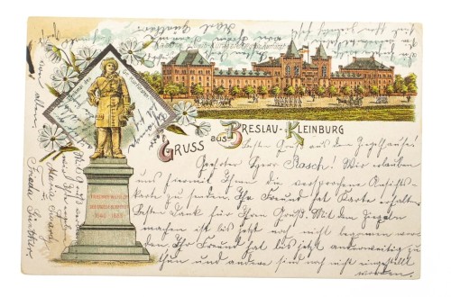 BOREK (WROCŁAW) - POMNIK, KOSZARY 1905