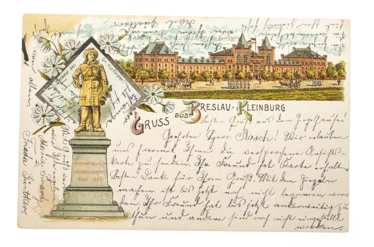 BOREK (WROCŁAW) - POMNIK, KOSZARY 1905