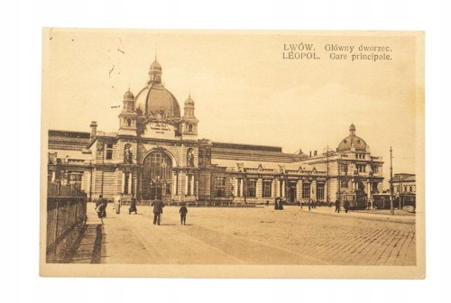 LWÓW - GŁÓWNY DWORZEC 1915