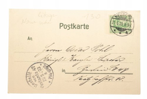 NOWA RUDA - POCZTÓWKA 1903