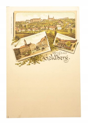 ZŁOTORYJA - PANORAMA, RYNEK, RESTAURACJA XIX/XX w.