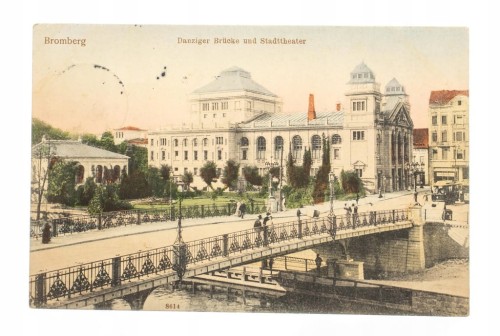 BYDGOSZCZ - TEATR MIEJSKI 1908