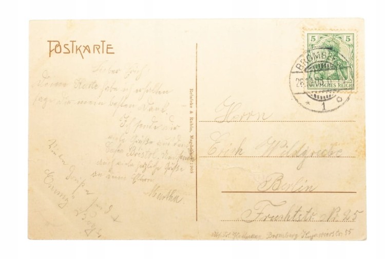 BYDGOSZCZ - TEATR MIEJSKI 1908