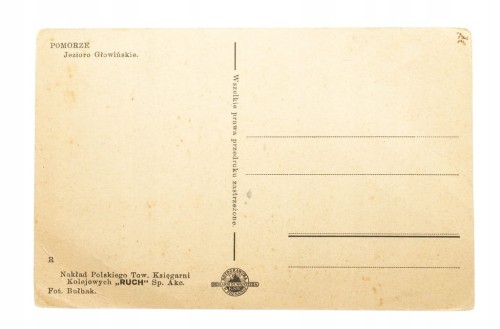 GŁOWIŃ - JEZIORO GŁOWIŃSKIE l. 30/40