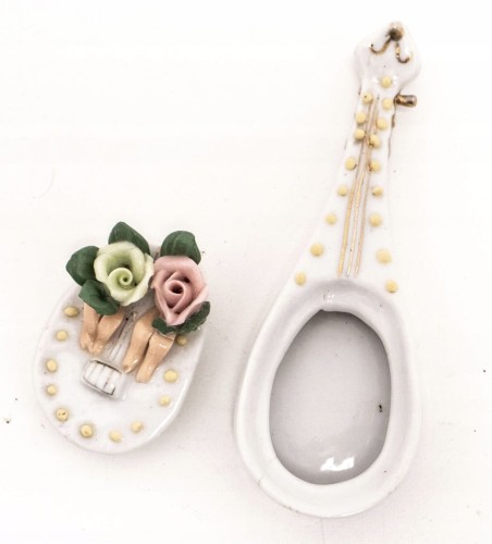STARA PORCELANOWA MANDOLINA