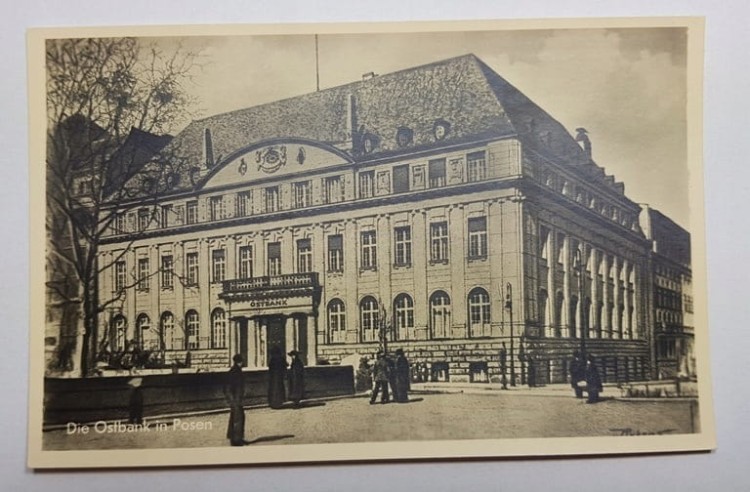 POZNAŃ OSTBANK OKUPACJA