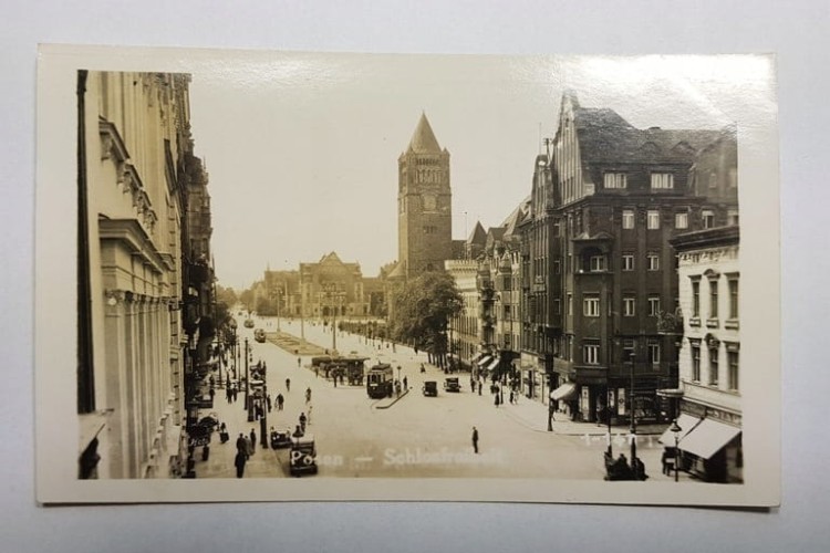 Poznań Posen okupacja Zamek 1939