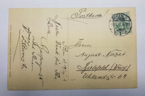 POZNAŃ Gmach Banku Spółek Raiffeisena 1911 - UAM