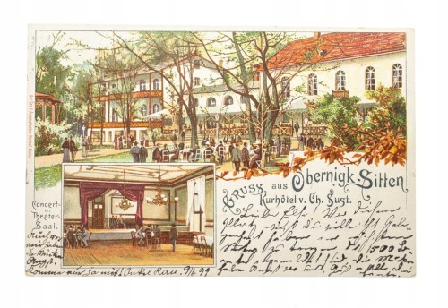 OBORNIKI ŚLĄSKIE - UZDROWISKO 1899