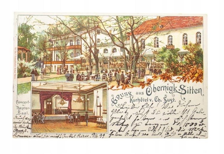 OBORNIKI ŚLĄSKIE - UZDROWISKO 1899
