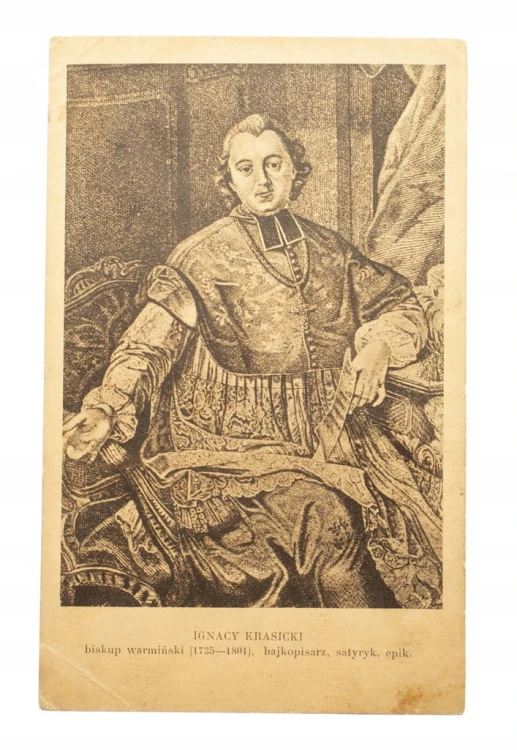 STARA POCZTÓWKA IGNACY KRASICKI l. 30