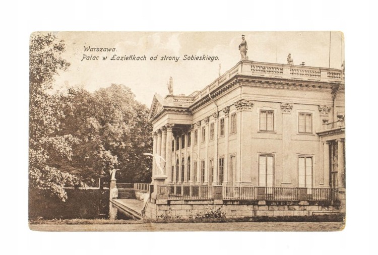 WARSZAWA - PAŁAC W ŁAZIENKACH l. 20/30