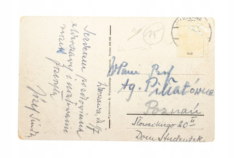 WARSZAWA - PAŁAC W ŁAZIENKACH l. 20/30