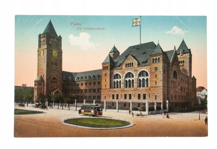 POZNAŃ - ZAMEK CESARSKI 1916