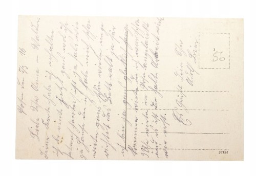 POZNAŃ - ZAMEK CESARSKI 1916