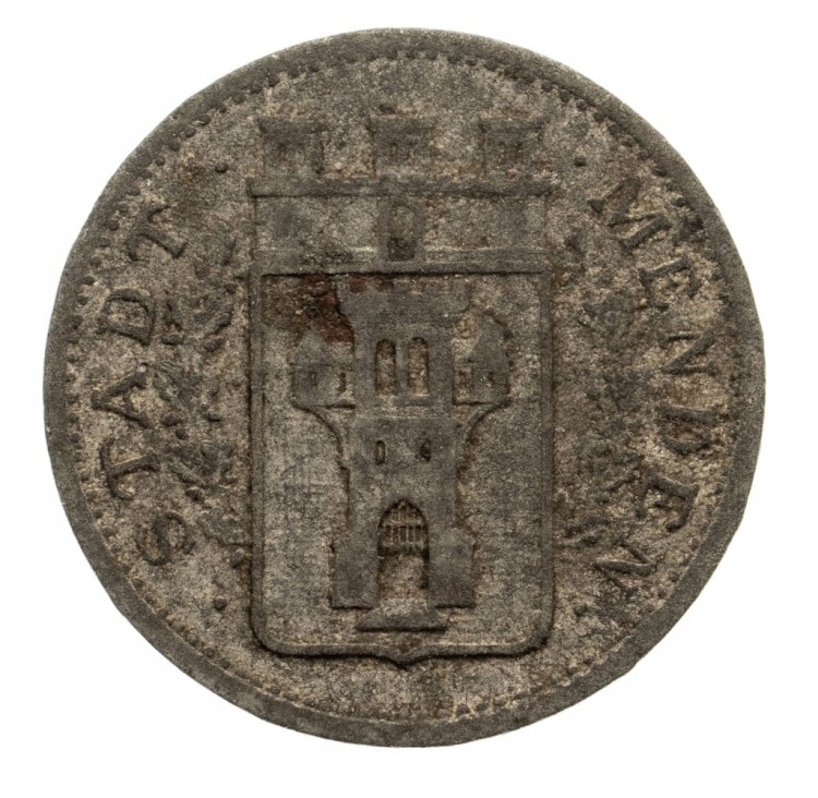 MENDEN 10 PF 1917 rok st.3 cynk