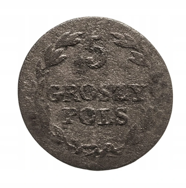 Mikołaj I 1825–1855, 5 groszy 1827 FH, Warszawa