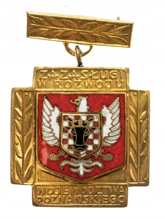 ODZNAKA ZA ZASŁUGI W ROZWOJU WOJ.POZNAŃSKIEGO +LEG