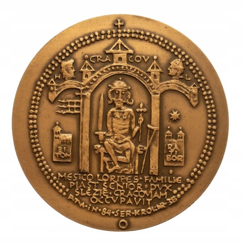 MEDAL MIESZKO PLĄTONOGI SERIA KRÓLEWSKA PTAiN
