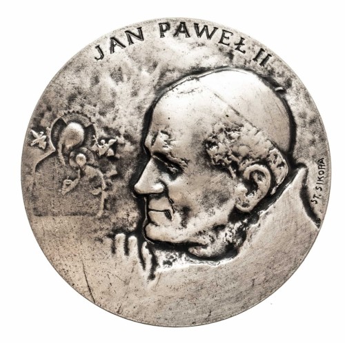 MEDAL JAN PAWEŁ II QUOVADIS DOMINE MŁAWA 1982