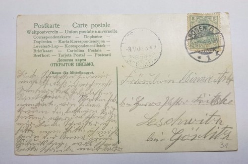 POZNAŃ WARTA BARKI PORT 1908