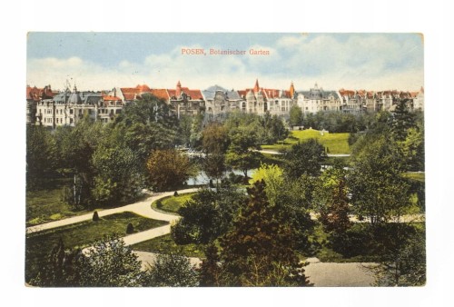 POZNAŃ - OGRÓD BOTANICZNY 1913