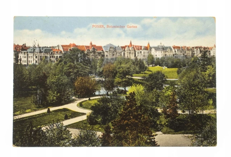 POZNAŃ - OGRÓD BOTANICZNY 1913