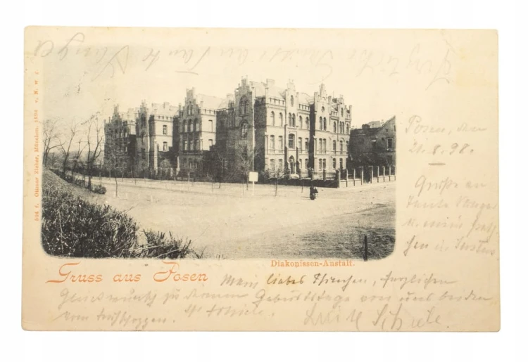 POZNAŃ - SZPITAL SIÓSTR DIAKONISEK 1898