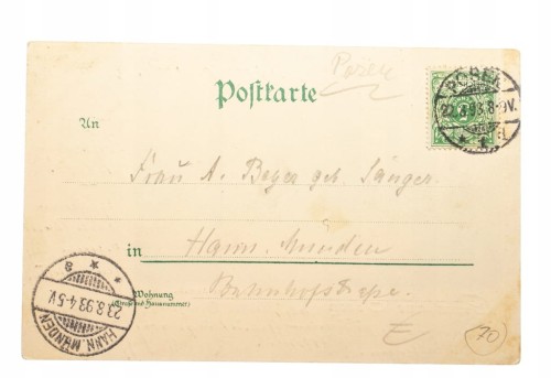 POZNAŃ - SZPITAL SIÓSTR DIAKONISEK 1898