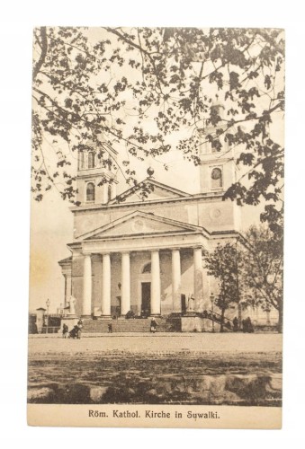 SUWAŁKI - KOŚCIÓŁ ŚW. ALEKSANDRA 1916