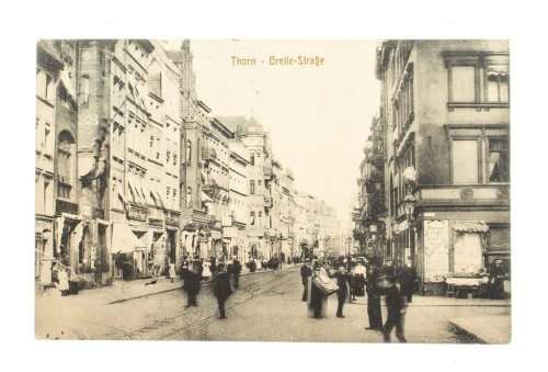 TORUŃ - BREITESTRASSE, UL. SZEROKA, KAMIENICE 1915