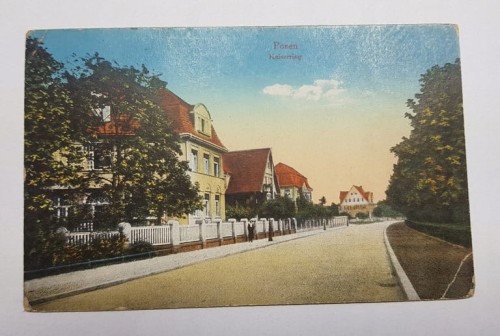 POZNAŃ WAŁY WAZÓW KAISERRING 1918