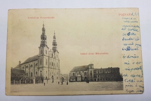 POZNAŃ KOŚCIÓŁ BERNARDYŃSKI ZAKŁAD SIÓSTR 1905