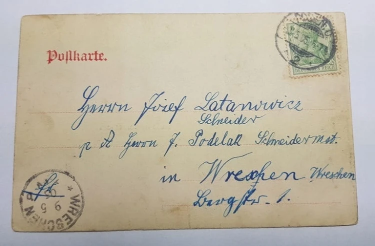 POZNAŃ KOŚCIÓŁ BERNARDYŃSKI ZAKŁAD SIÓSTR 1905