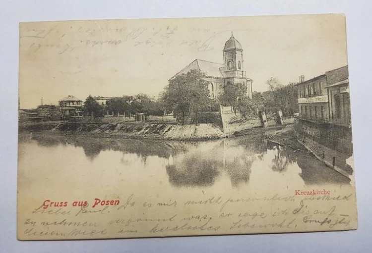 POZNAŃ WARTA KOŚCIÓŁ WSZYSTKICH ŚWIĘTYCH 1903