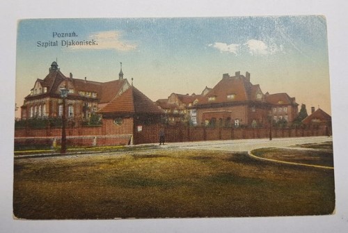 POZNAŃ SZPITAL DJAKONISTEK pocz.XX w.