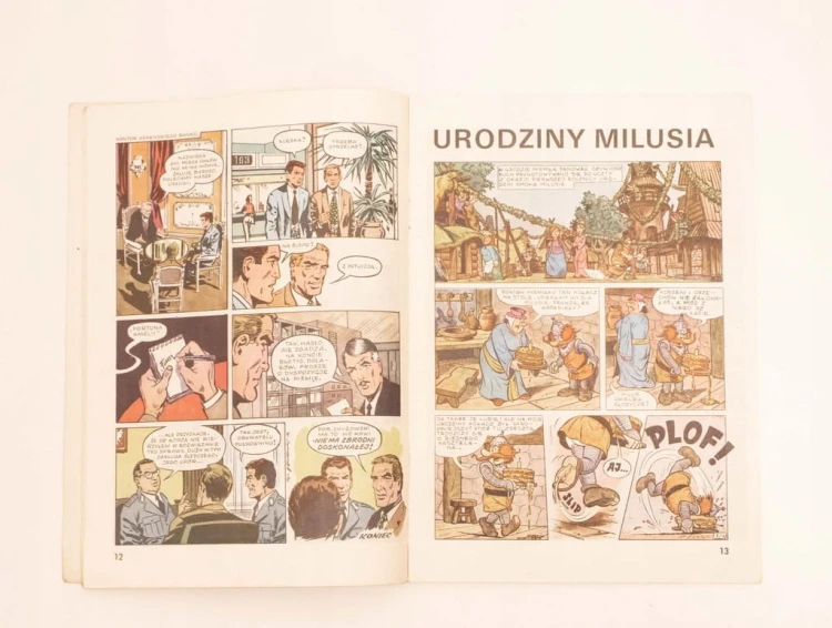 STARY KOMIKS FORTUNA AMELII 1986