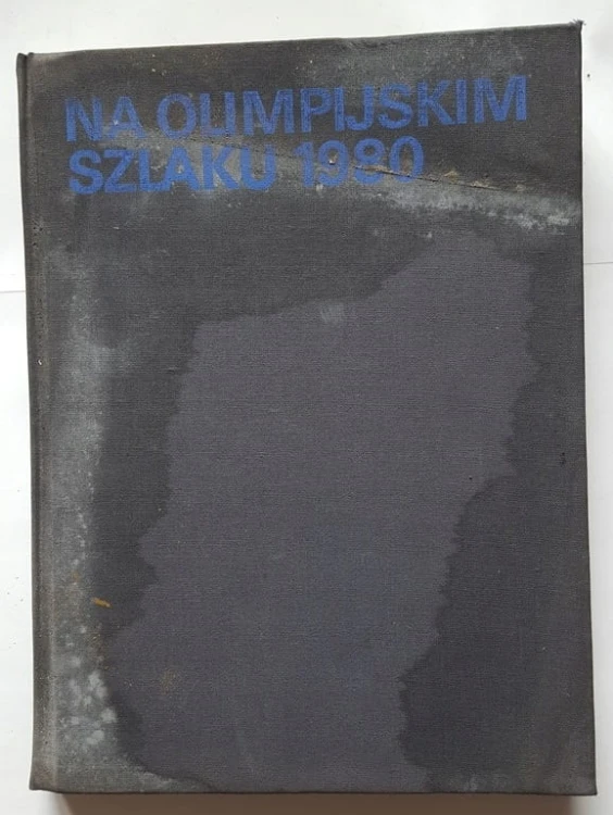 STARA KSIĄŻKA NA OLIMPIJSKIM SZLAKU 1980